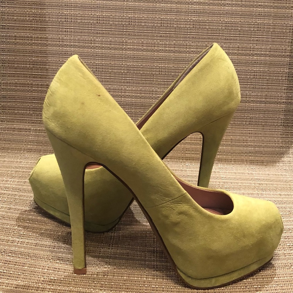 Green Quipid Heels